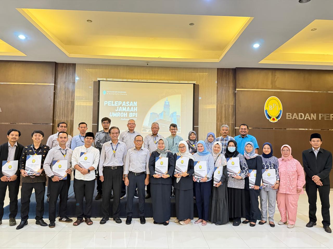 Pelepasan Jamaah Umroh Yayasan BPI Bandung